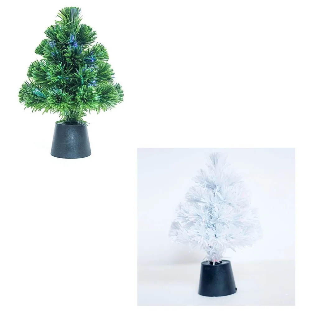 Мини USB волокно Рождественская елка Рождественское украшение 30 см ПВХ DIY