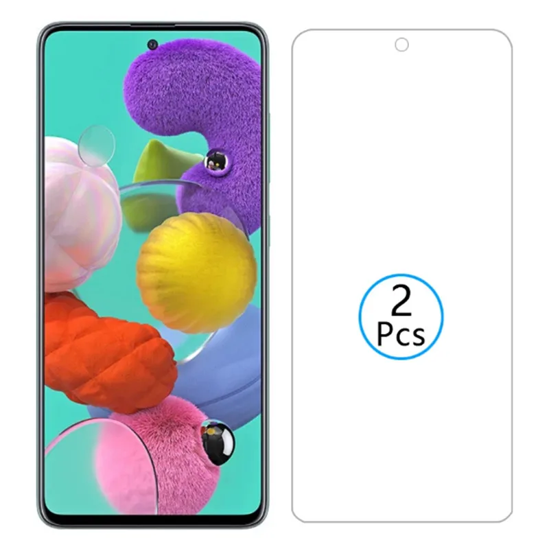 

2Pcs Tempered Glass For Samsung A50s A 30s a71 a51 5g Galaxy A10 A30 A21 A50 S A41 Screen Protector Glass on Samsung a40 a20 a70