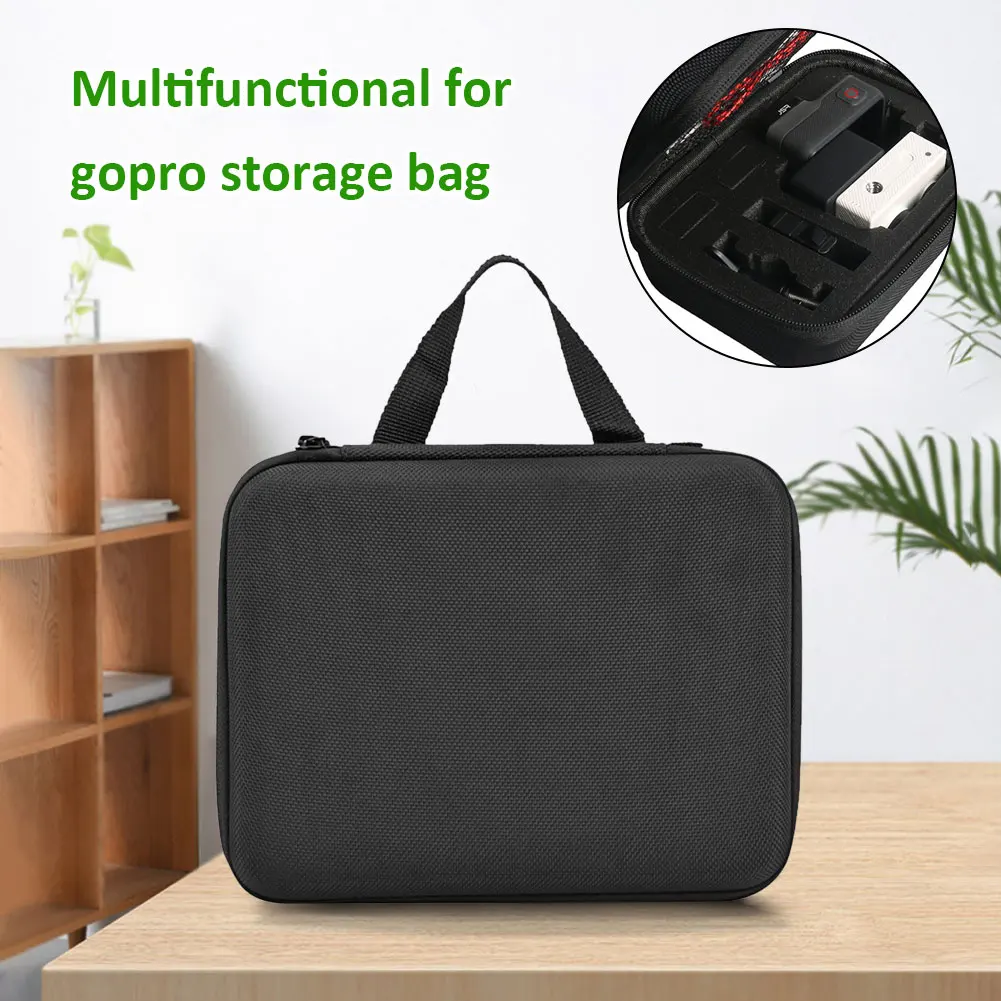 

Portable EVA Carry Case Hard Bag Sports Camera Accessory Anti-shock Storage Bag for GoPro 9 8 7 6 5 SJCAM YI Action Camera