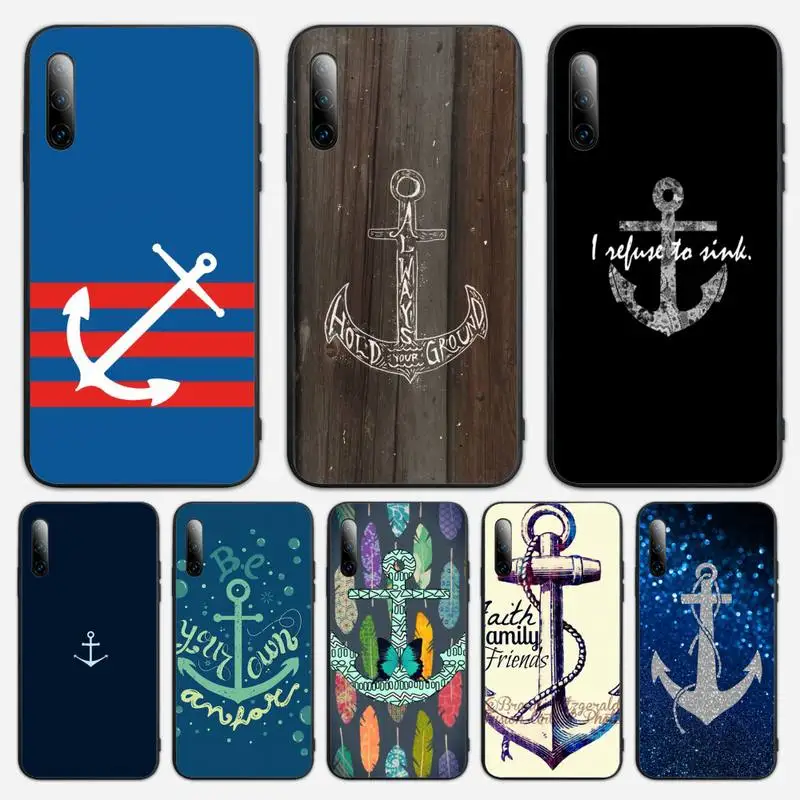 

Anchor nautical ocean Phone Case For Redmi 9 9a 5 6 6a 4x 7 7a 8a note 4 8 9 10 K30 pro T Cover Fundas Coque