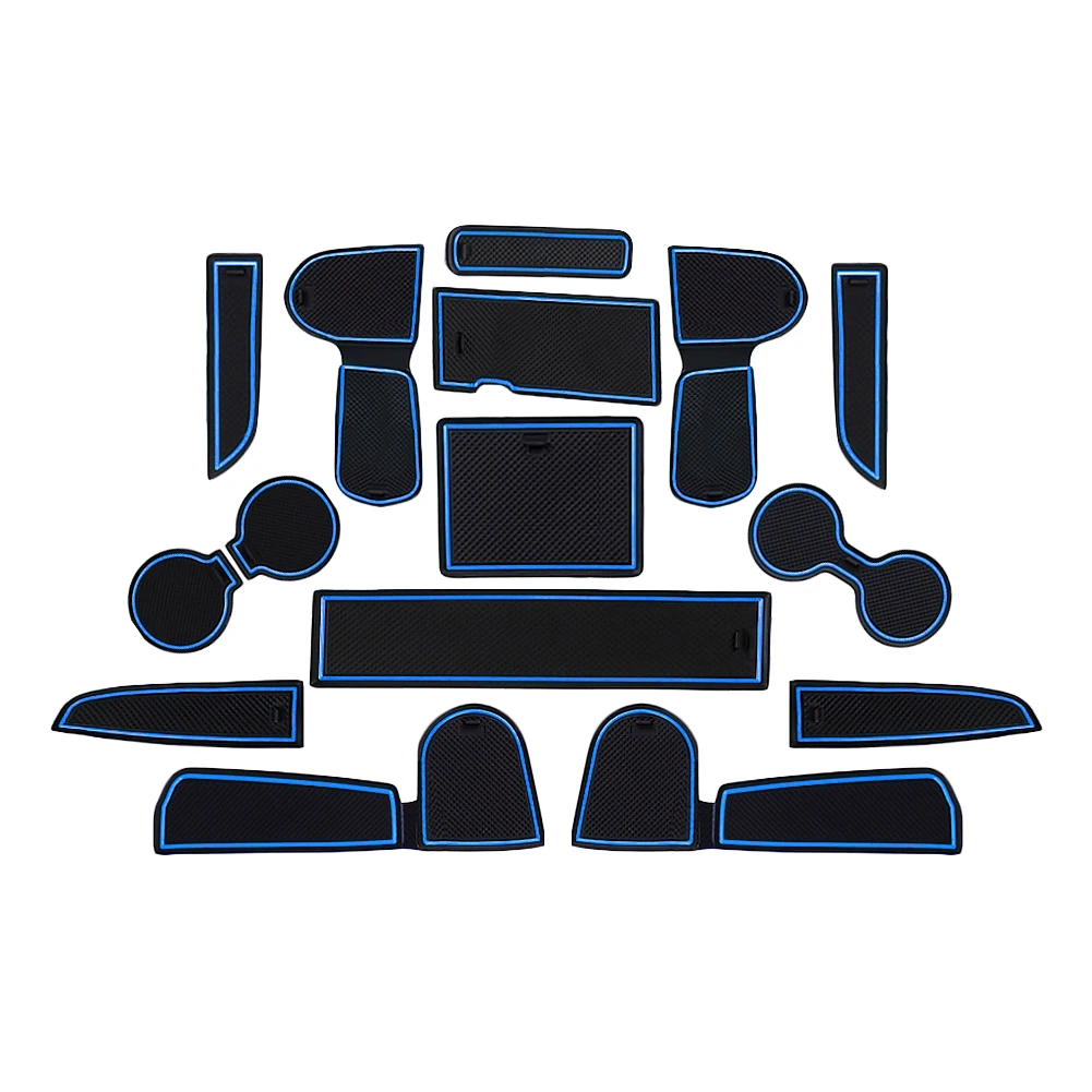 

RUIYA для Kia Ceed 2018-2022 / XCeed GT 2020 2021 2022 Автомобильная дверь паз коврик противоскользящий паз Pad Авто Интерьер Ceed аксессуары