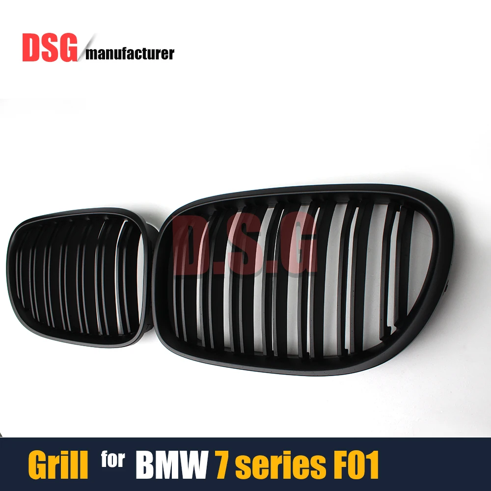 F01 Замена передних грилей ABS бампер Ноздри для BMW 7 серии F02 F03 F04 4-модель двери 2010-2015