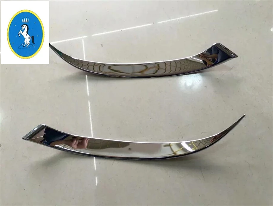 Yimaautotrims авто аксессуары передние фары лампа век брови украшения полосы крышка отделка Подходит для Mazda 2 Demio