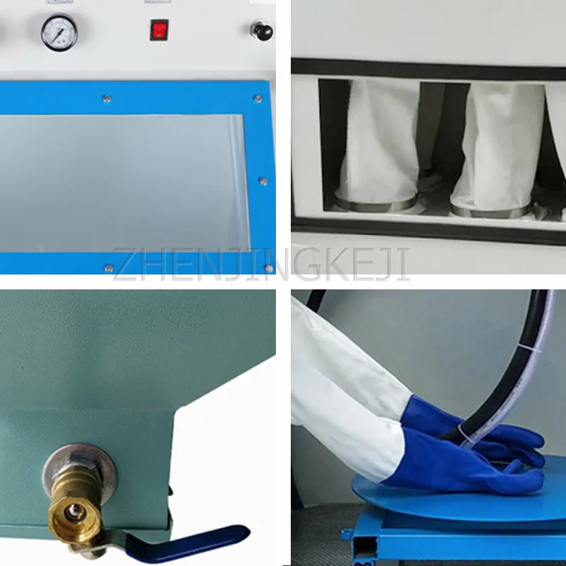 

Rust Removal Sandblasting Machine High Pressure Pneumatic Water Type Liquid Sanding Mould Refurbish Manual Sandblast Machine