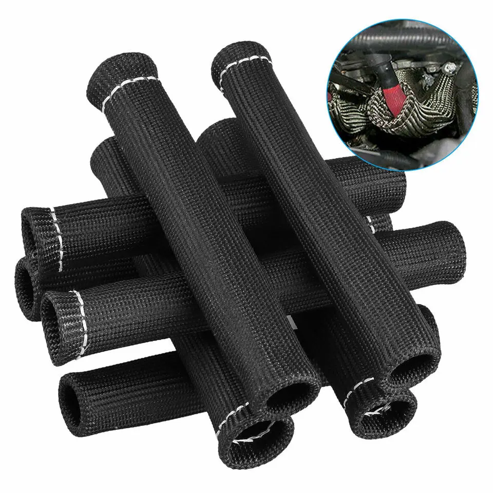 LZONE 8 шт./лот универсальная Стекловолоконная Свеча зажигания защита от тепла