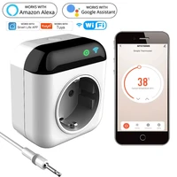 nashone wifi thermostat smart temperature control system tuya temperature sensor 220v eu thermometer connect alexa google home