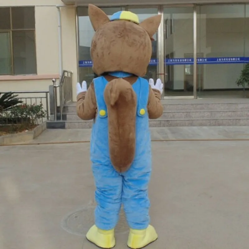 Талисман белка костюмы для костюмированной вечеринки Меховые Вечерние игры