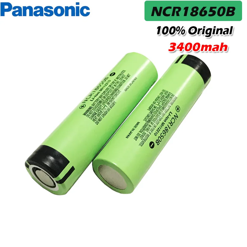 1 шт. Panasonic бренд 3,7 в 18650 3400 мАч литиевая аккумуляторная батарея NCR18650B для фонариков тормозных компьютеров