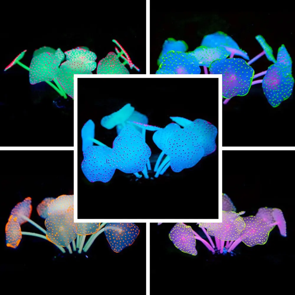 Аквариумное Силиконовое искусственное растение для подводного водного моря