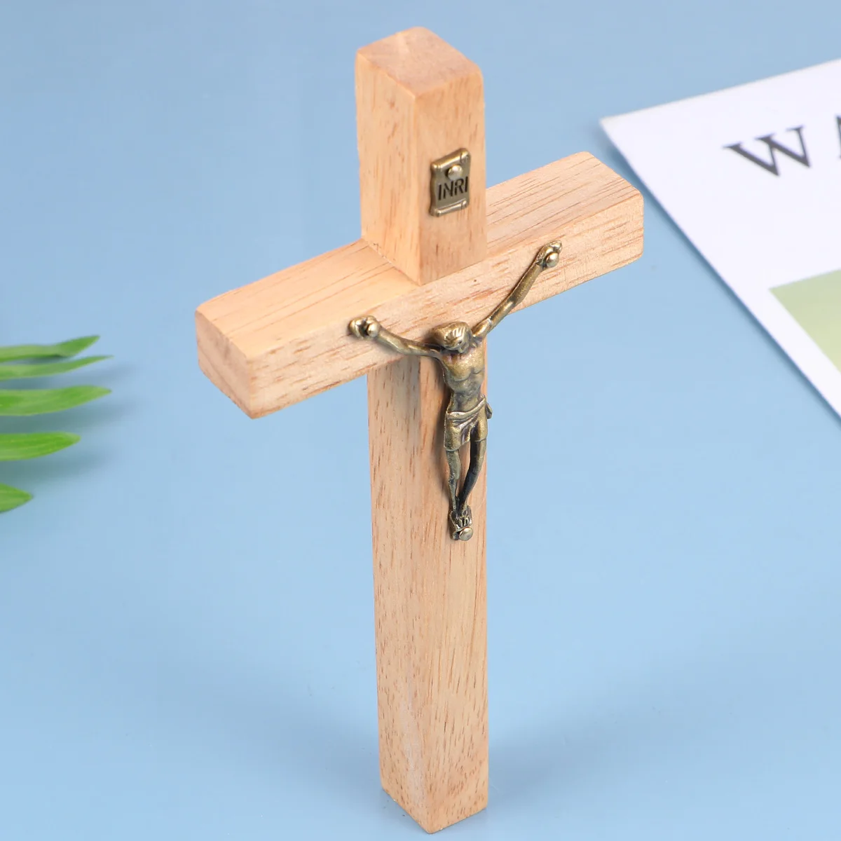 1 шт. Soild деревянный крест из цинкового сплава цинковый сплав Иисус католический