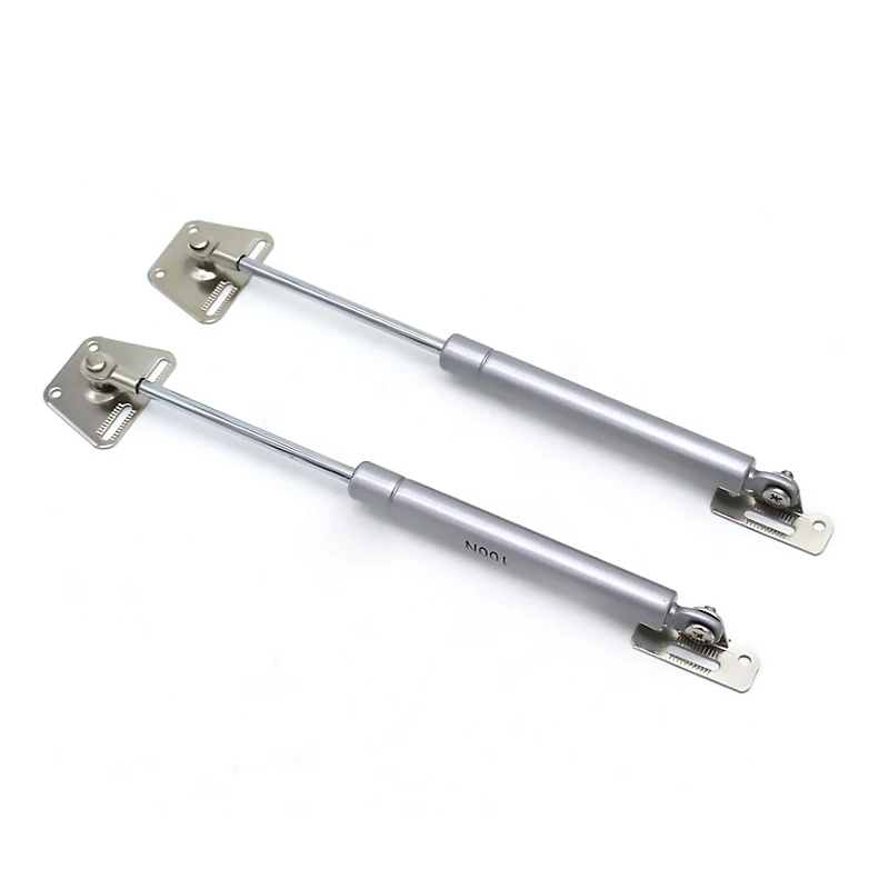 

100N/10KG Cabinet Door Gas Strut Cabinet Hinges Hydraulic Gas Spring Steel Furniture Door Lift Support Home Improvement Support