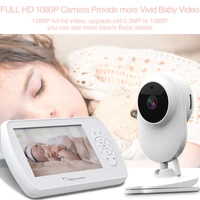 2022 1080p electronic baby monitor with surveillance camera baby nanny camera mini babyphone cameras 4 3 video surveillance