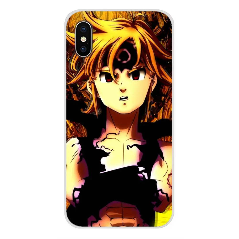 Мелиода из семи смертных грехов чехол для сотового телефона Samsung Galaxy S3 S4 S5 Mini S6 S7