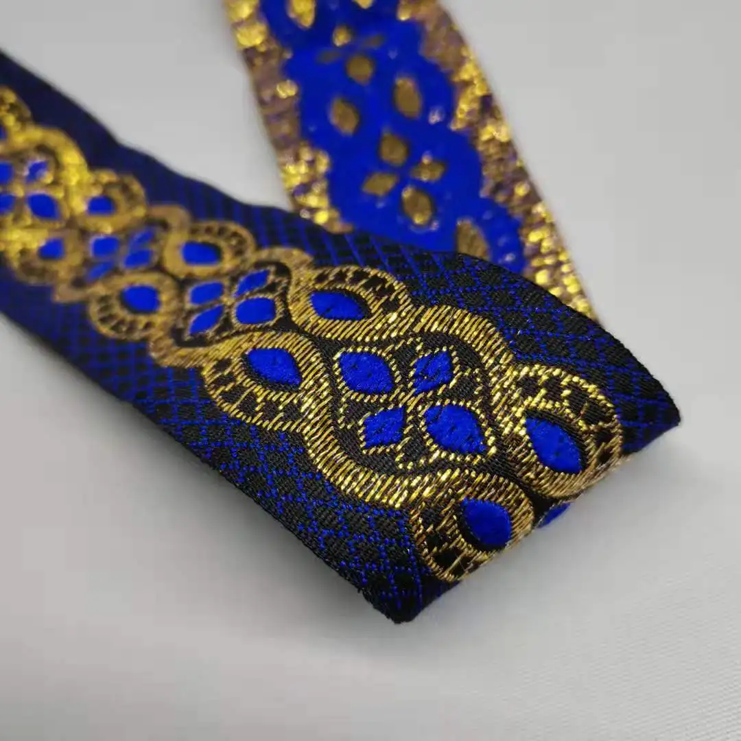 Тканый Жаккардовый шнур с тесьмой Ширина 33 мм ширина 7 м тесьма для