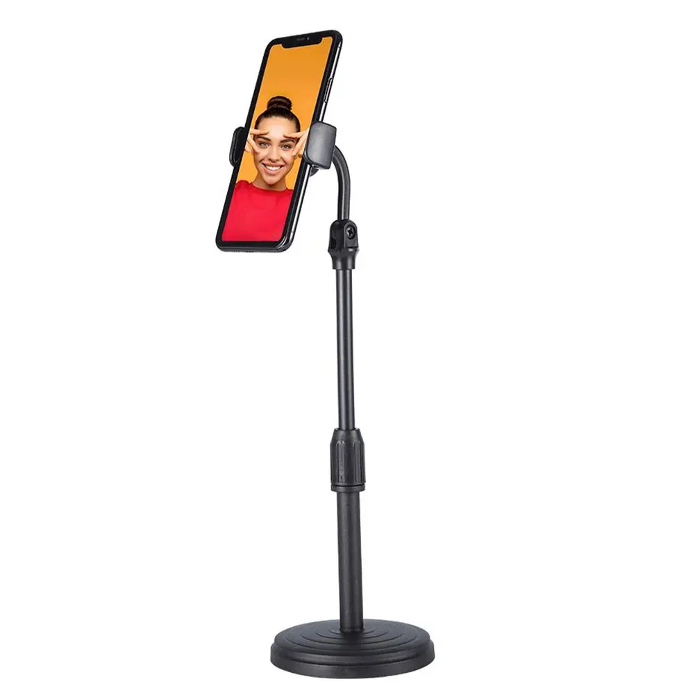

Smartphone Holder Multi-Site Desktop Mobile Phone Desk Holder Retractable Upgrade Live Mode Stable Anti-DropSmartphone Stand