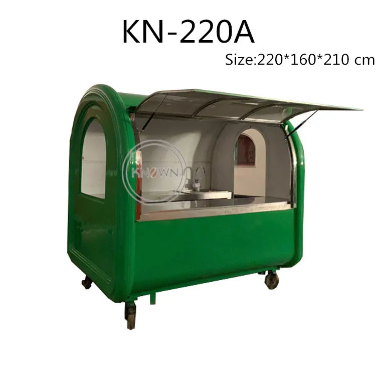 Различные модели прицепов для еды использования на открытом воздухе напитков