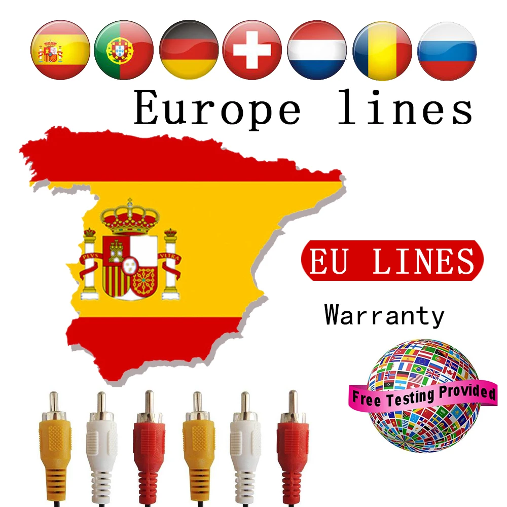 

24M Clines for Europe 3/4/5/6/7/8 Lines Satellite DVB-S2 for GTmedia V8 Nova V7S V9 Freesat Oscam Server ccam test 48h