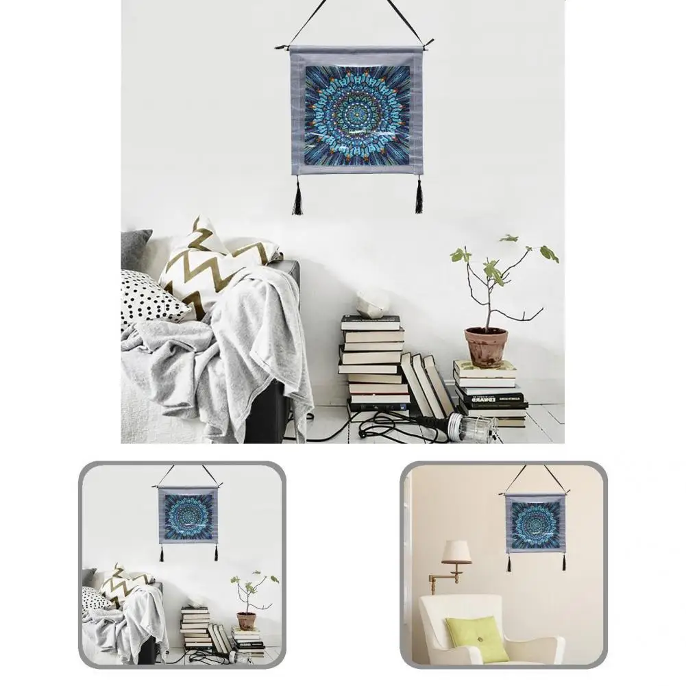 

Широко применяемая рама для картин с кристаллами и кисточками, 1 комплект