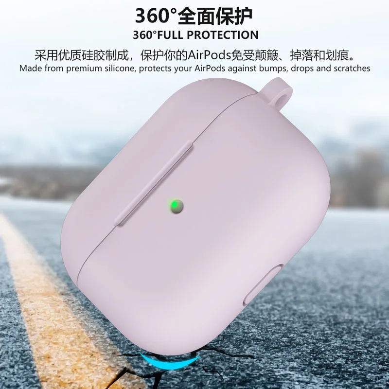 Кожаный брелок для AirPods Pro 2 1 3 Роскошный ударопрочный чехол Air Pods Чехлы наушников