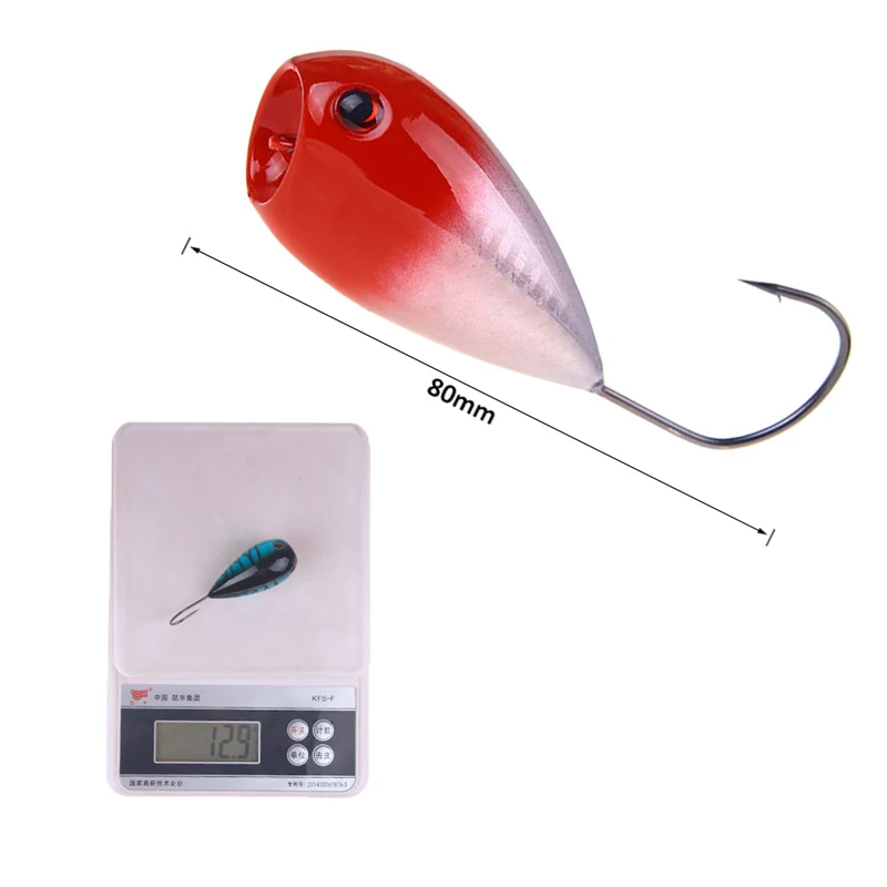 13 г 8 см Поппер рыболовные приманки жесткие Topwater Щука воблеры снасти