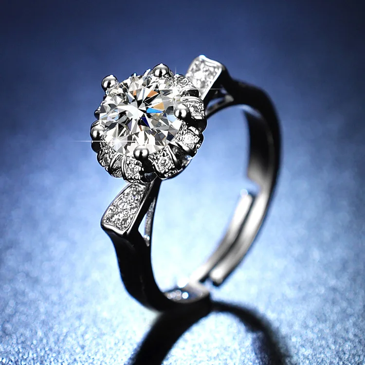 

Resizable Rings for Women Silver 925 Jewelry Sterling Silver 925 Engagement Ring