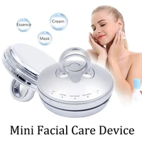 mini face massager rf lifting anti aging whitening electropration iontophoresis home beauty device led skin care rejuvenation