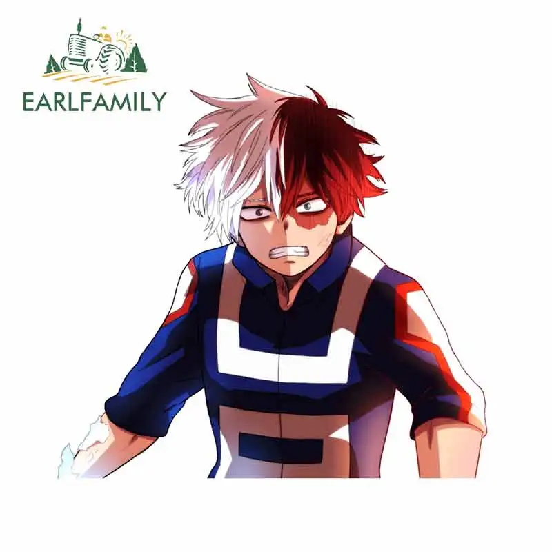 

EARLFAMILY 13 см x 12,9 см для моего героя академическая мотоциклетная машина, бампер, окно наклейки граффити Наклейка для бампера окна