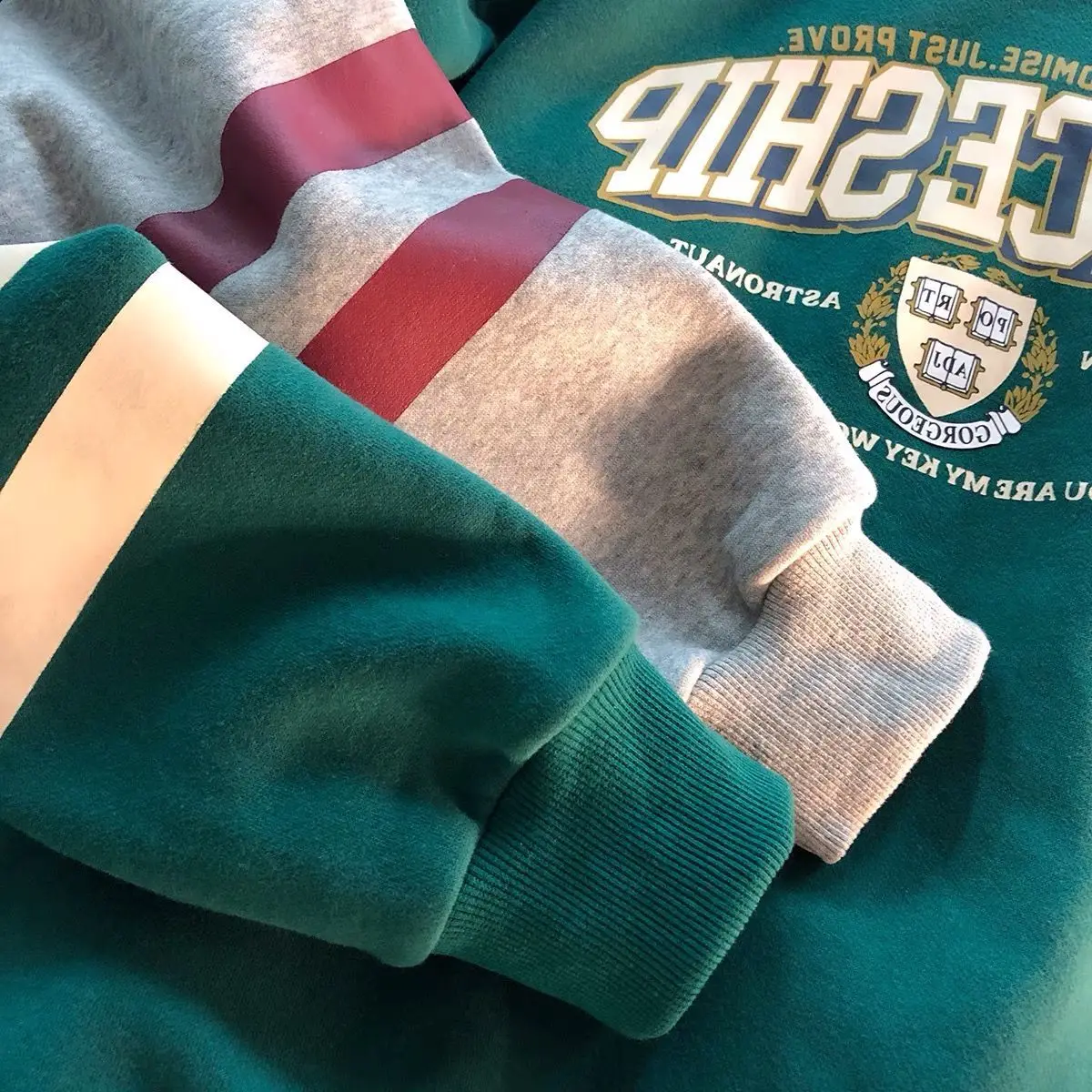 Американская винтажная кавайная одежда сезон весна-осень 2021 Женская толстовка