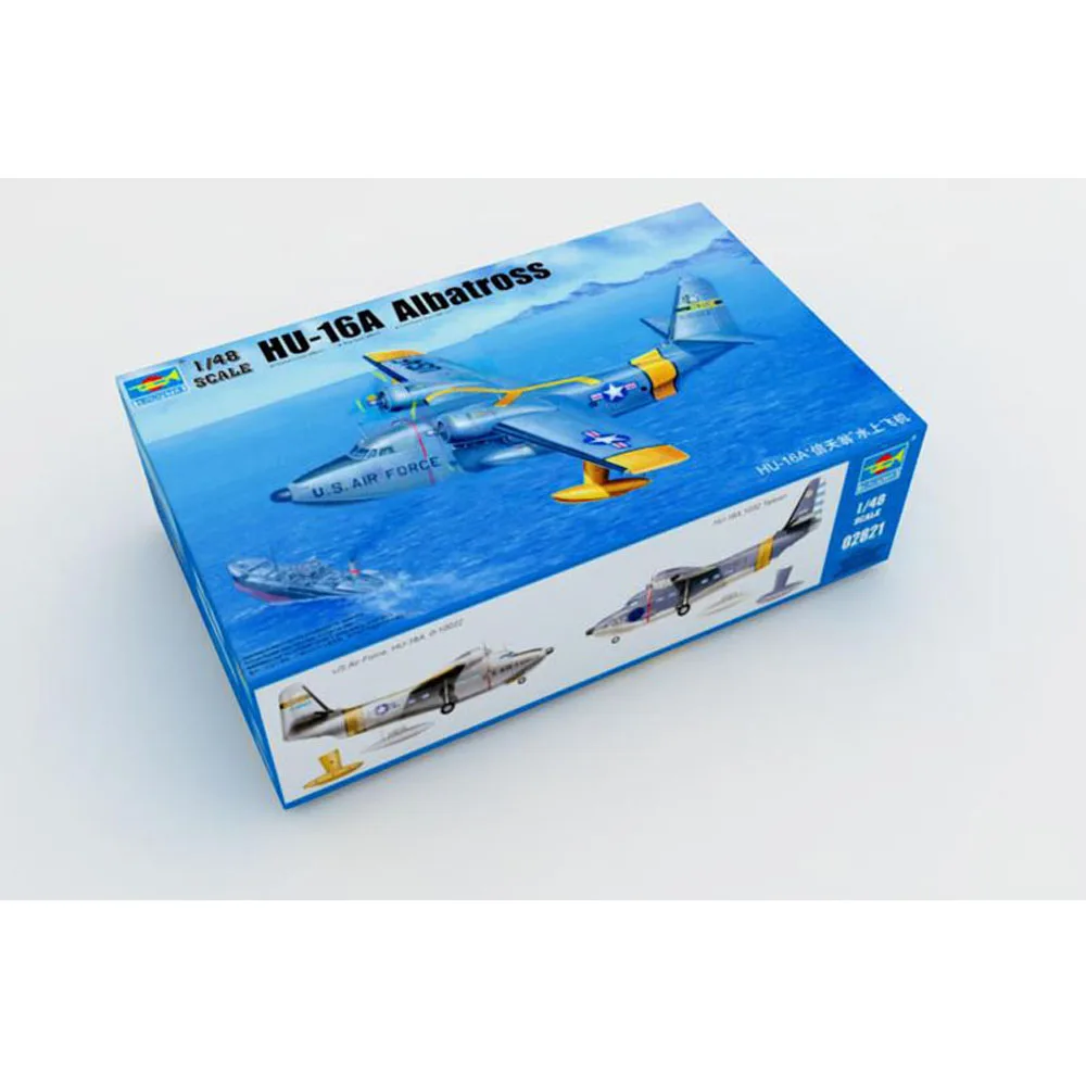 Trumpeter 1/48 Scale 02821 HU-16A Albatross Water Sea Plane Airplane Aircraft Toy Plastic Assembly Model Kit | Игрушки и хобби