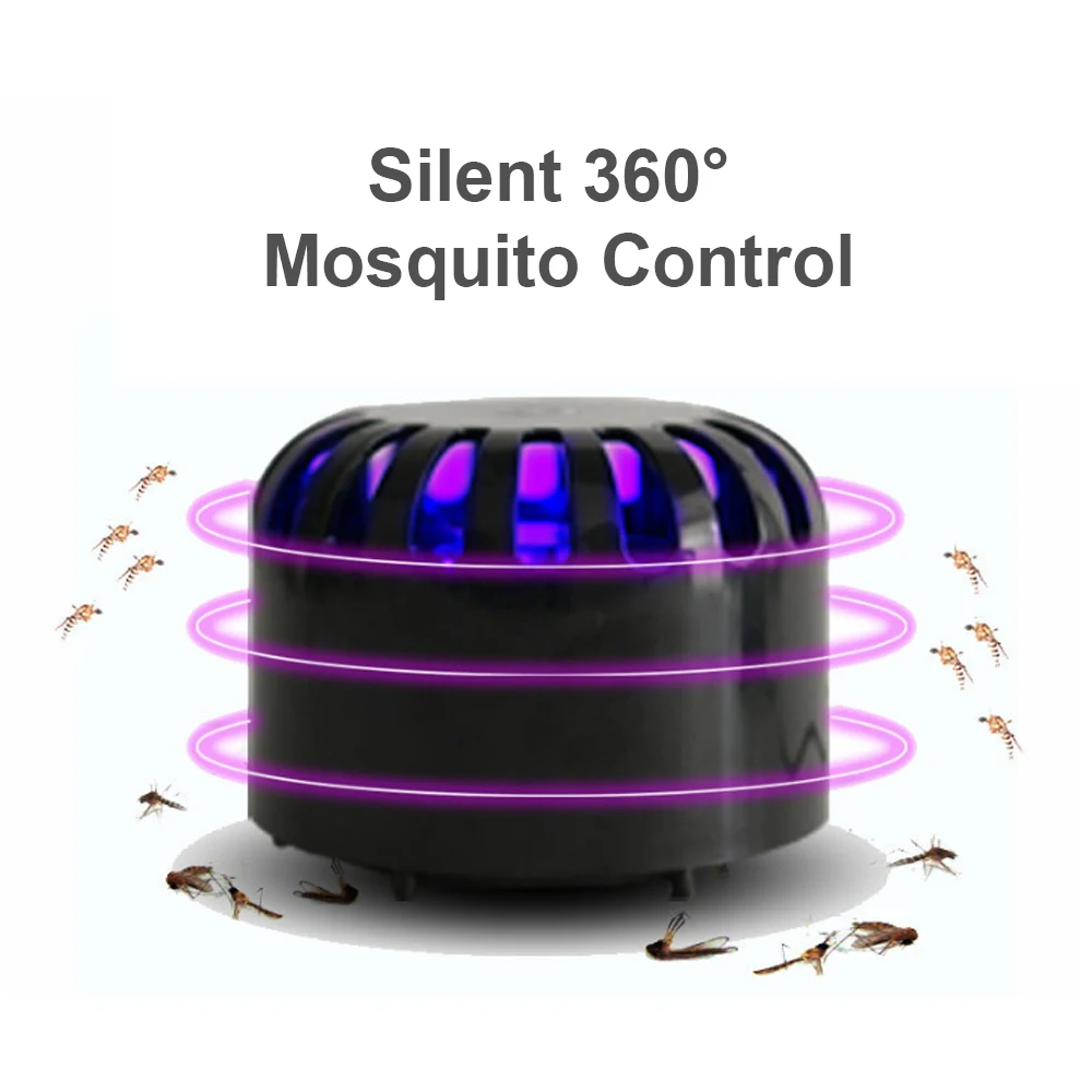 2 Вт/5 В лампа Жук ловушка для насекомых Zapper Killer Lights анти москитная Электрический