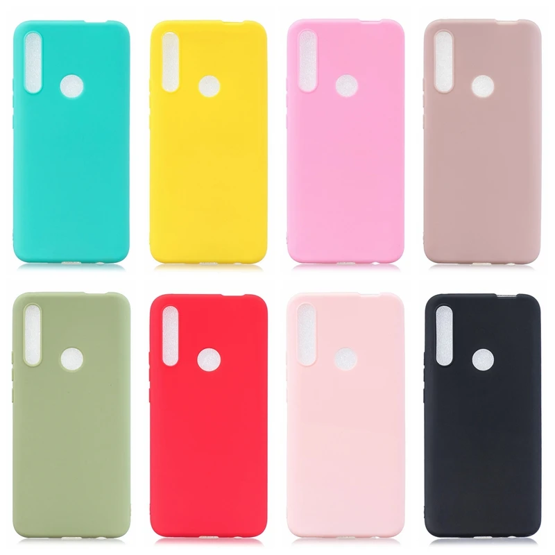 

Honor 9X Case Silicone Case on For Fundas Huawei Honor 9X Phone Case Cute Candy Color Soft Back Cover Huawei Honor9X 9 X Etui