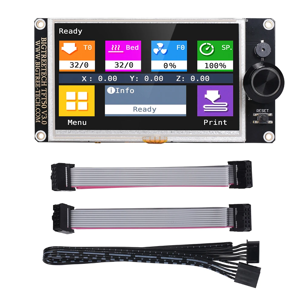 Сенсорный экран BIGTREETECH TFT43 TFT50 TFT70 TFT28 V3.0 12864LCD WiFi для SKR V1.4 Turbo MINI E3 Ender 3 детали