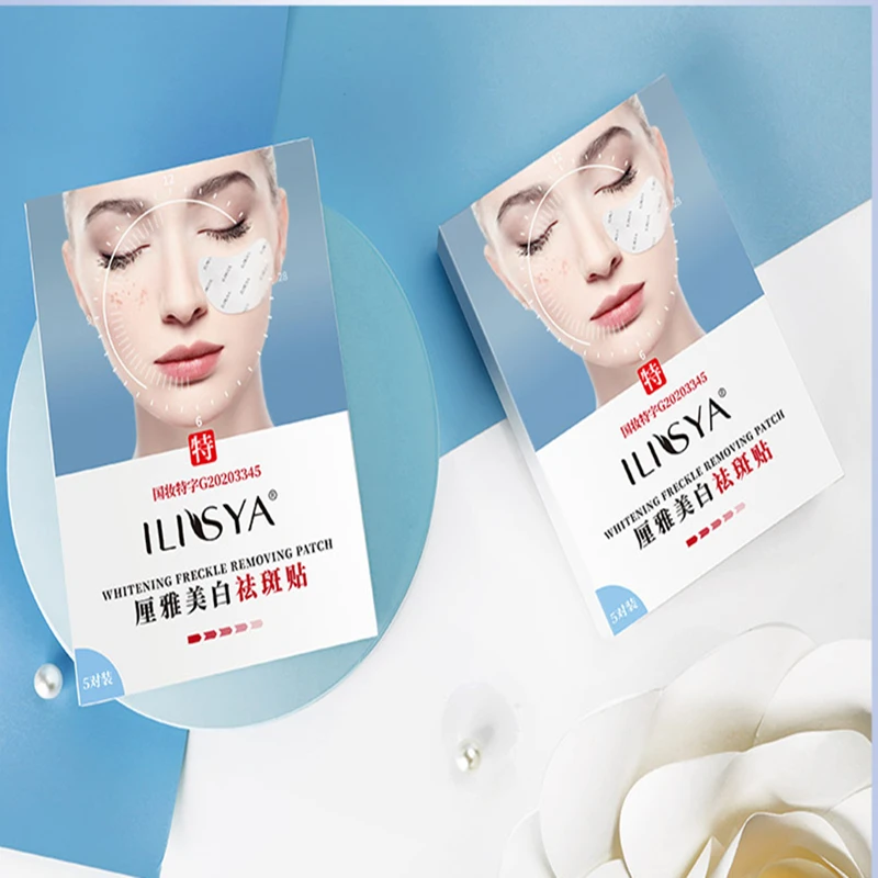 

Whitening Patch Remove Melasma Acne Polypeptide Face Serum Sets Skincare (1 Box, 1 Bottle)