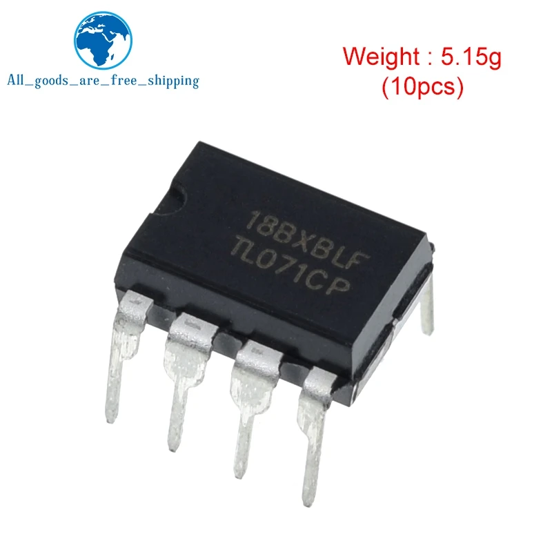 10 шт. TL071CP DIP8 TL071 DIP-8 071CP DIP TL071C рабочий усилитель новый оригинальный | Электронные