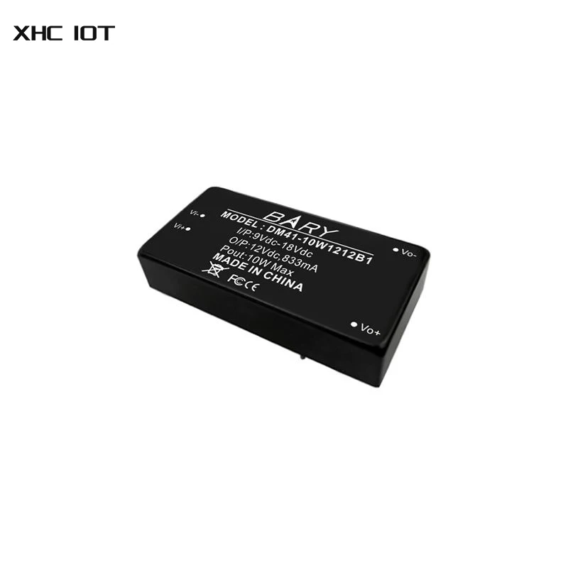 

10 Вт, Φ, DC-DC 9 ~ 18 В постоянного тока до 12 В постоянного тока, 833mA DIP модуль питания Buck
