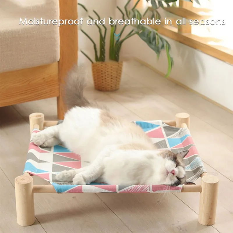 

Pet Bed For Cats Dogs Cute Pet Hanging Beds Removable And Washable Canvas Pet Seat Beds Detachable Pet Sleeping Supplies