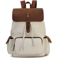 fashion women backpacks large capacity canvas bookbag men laptop bag anti theft travel backpack teenage girls school bag mochila