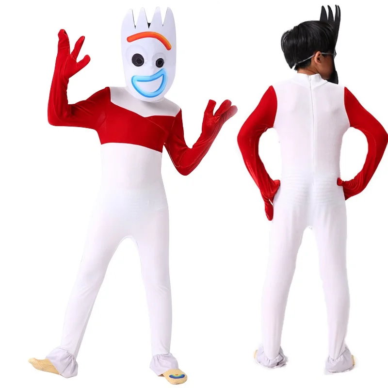 VOGUEON Toy Story 4 Woody Bo платье-пачка с маской для девочек Forky Buzz Lightyear Jessie нарядное платье костюм на Хэллоуин