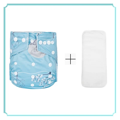 Красный Babyland Fraldas Ecologica чехол для подгузников 1 шт.+ 1 шт. вставка из микрофибры впитывающая подкладка водонепроницаемые тканевые подгузники многоразовые карманные подгузники - Цвет: Красный