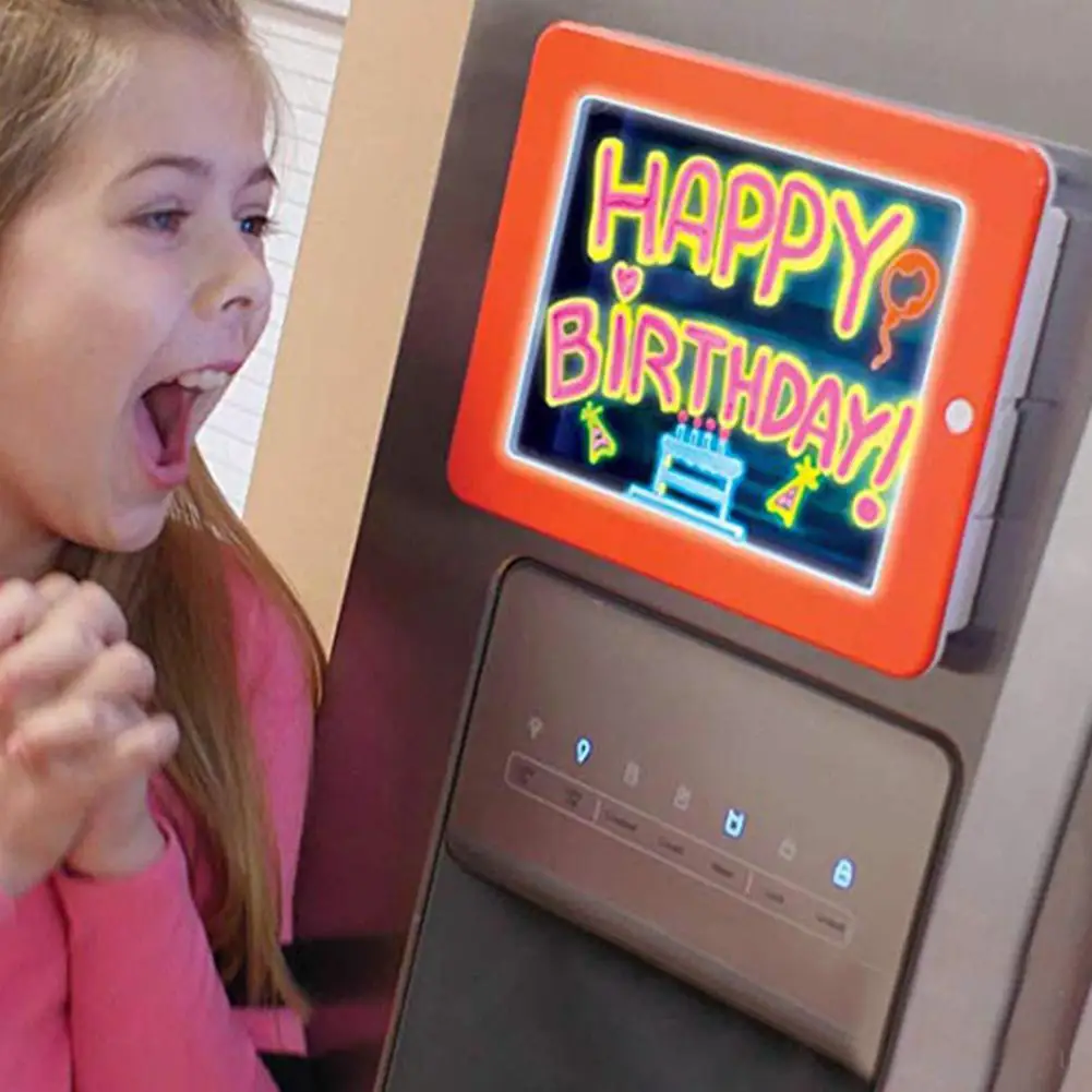 3D Magic альбом для рисования светодиодный светильник световой доска