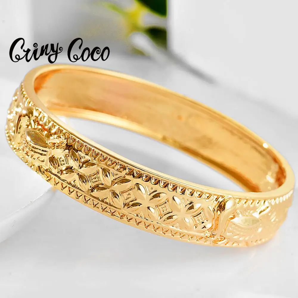 

SophiaXuan Hawaiian Gold Bangle Bracelet Fashion Drum Polynesian Bangles Bracelets Luxury Designer Jewelry 2020 Party for Women