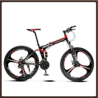 adult off road bicycle mountain bike women folding speed bicycle double shock absorber student racing velo pliable entertainment
