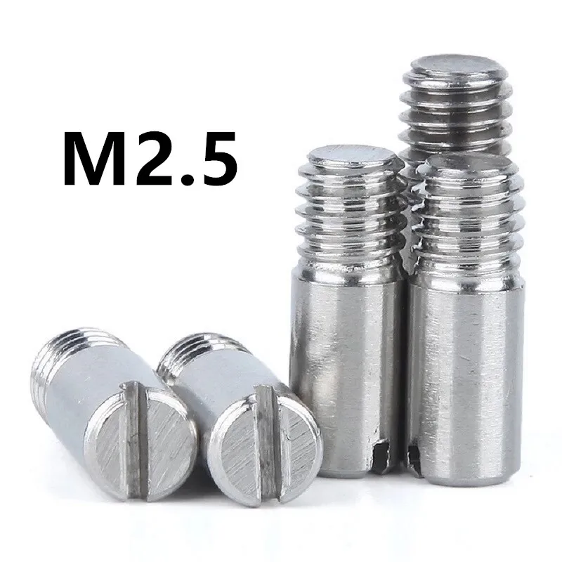 10 шт./лот M2.5x6/8/10/12/14/16 мм нержавеющая сталь GB878 с наружной резьбой цилиндрический