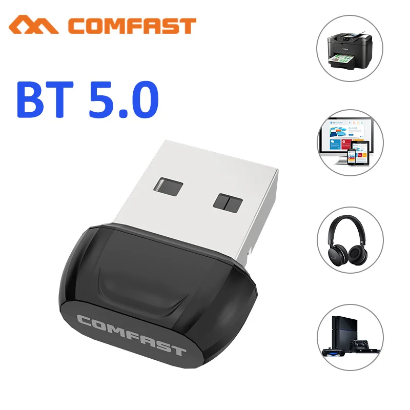 Мини беспроводной USB bluetooth-адаптер 5 0 Bluetooth музыкальный аудио приемник передатчик
