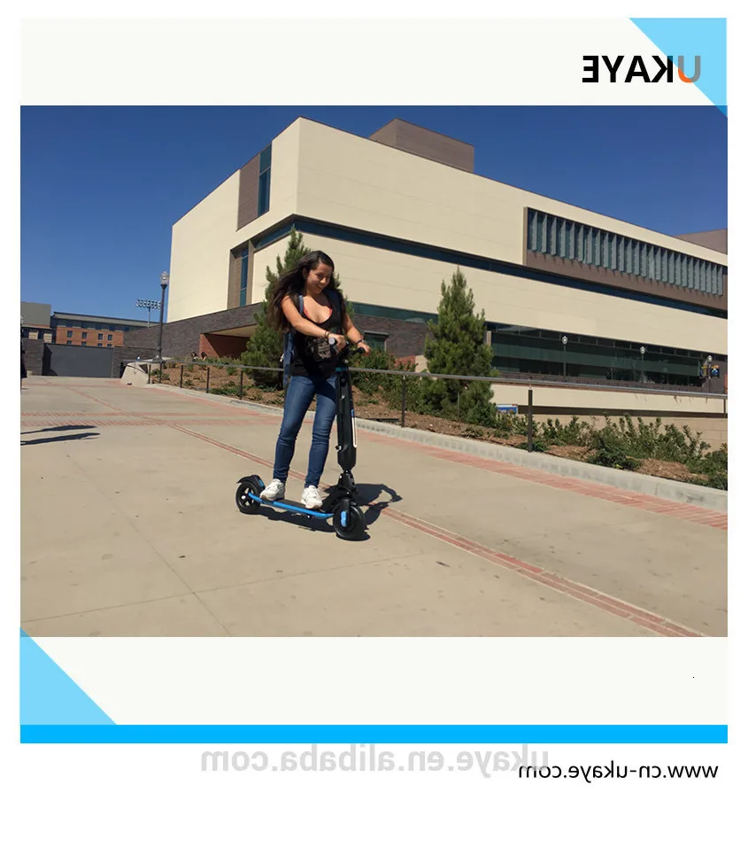 Скутер U1 3 колеса 350 Вт Электрический скутер для взрослых с литиевой батареей