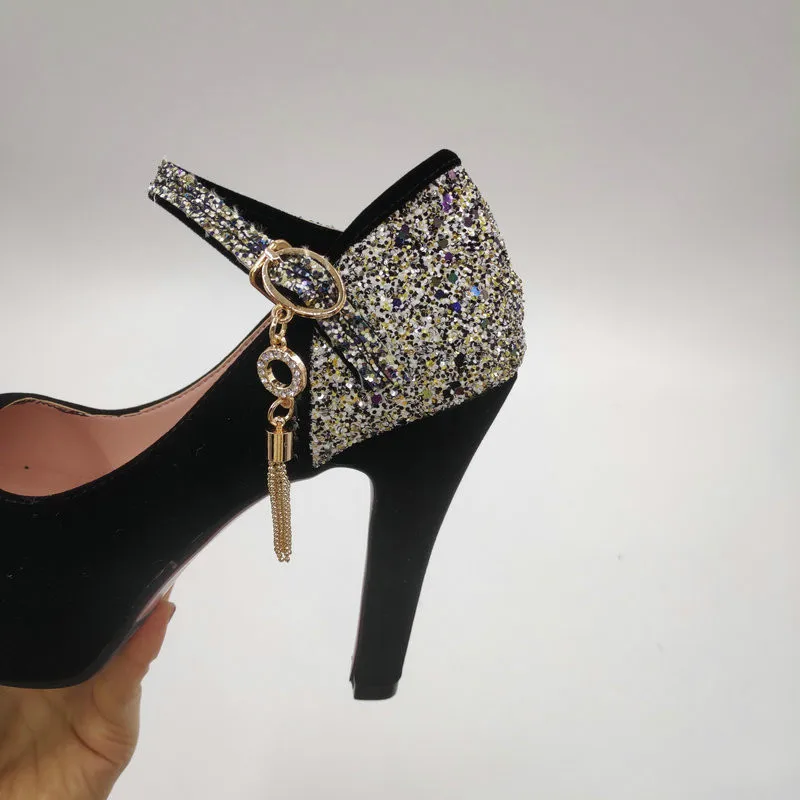 

shoes woman 2020 Women Pumps Fashion Classic High Heels Shoes Sharp Head Platform Wedding Women Dress Shoes Plus Size 34-43