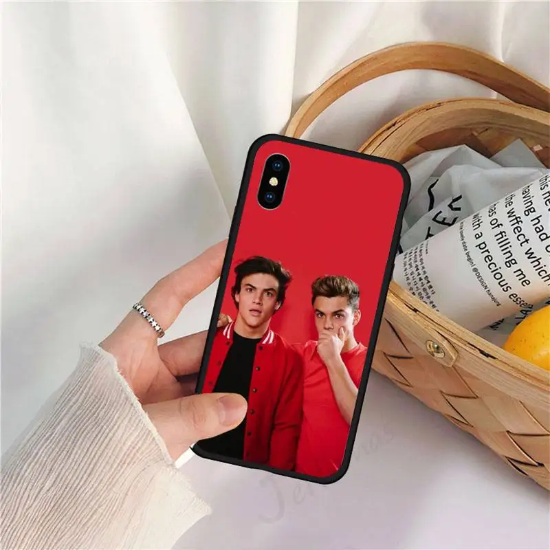 

Dolan Twins Net Red singer Phone Case for iPhone 11 12 mini pro XS MAX 8 7 6 6S Plus X 5S SE 2020 XR