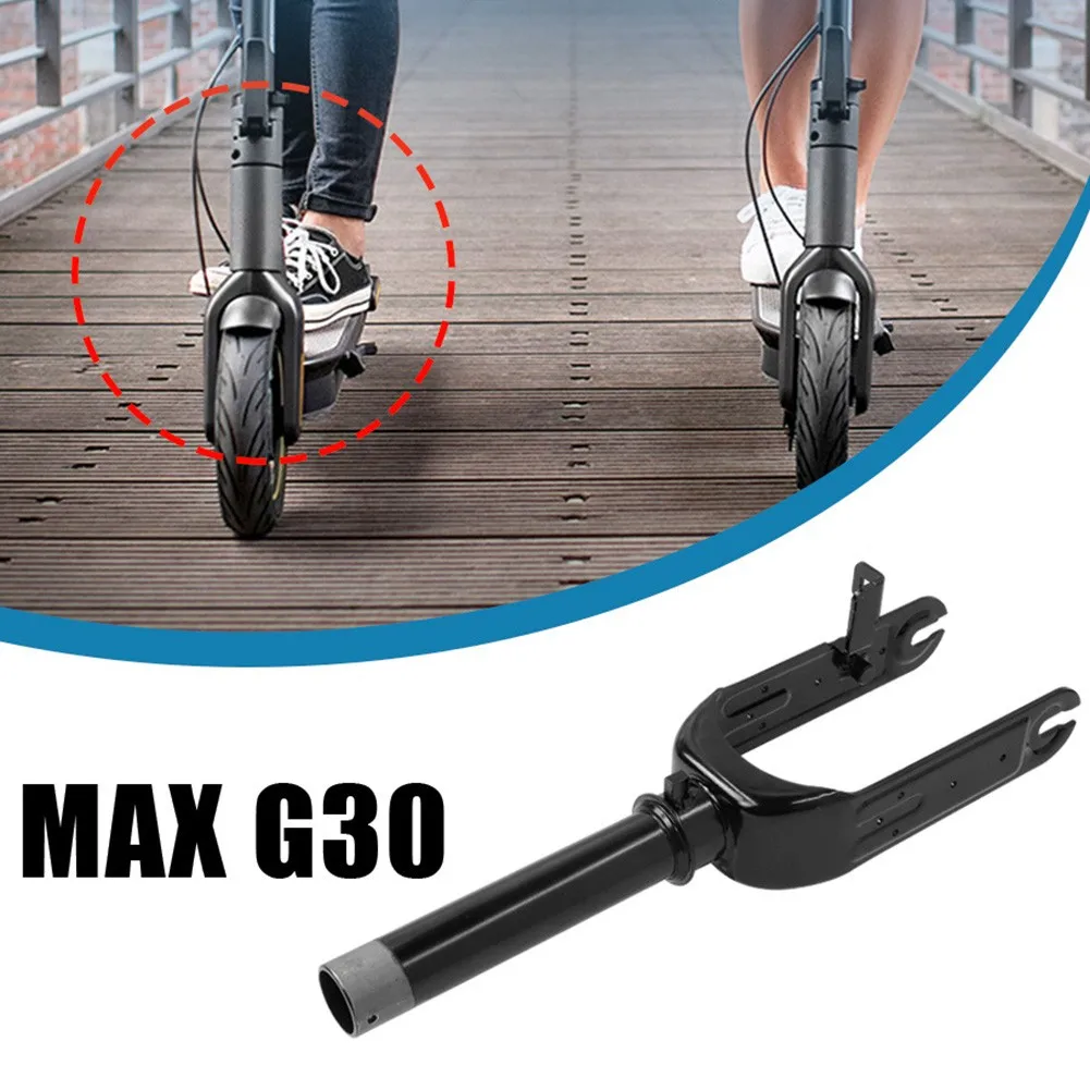

Electric Scooter Front Fork Assembly Kit Metal Black Front Fork Protective Case Repair Parts For Ninebot MAX G30