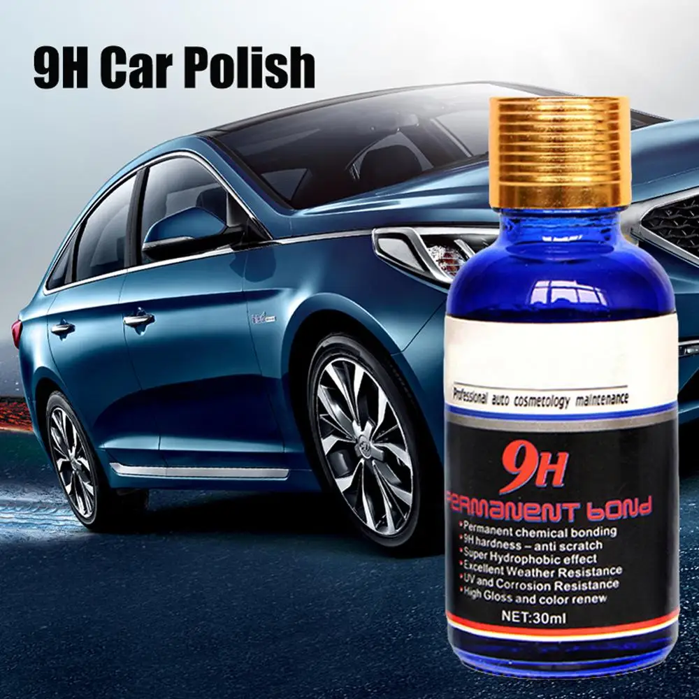 

9H Ceramic Car Motocycle Coating Paint Care Car Liquid Glass Nano Hydrophobic Car Polish Auto Detailing Water Glass Coating liqu