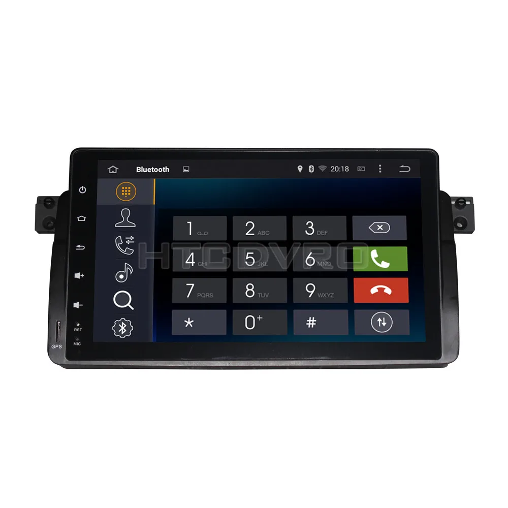 YMODVHT 9 дюймов 4G Восьмиядерный Android 0 7 1 автомобильный dvd плеер для BMW E46 1998 2005 M3 3 серии